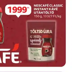 Auchan Nescafé Classic Instant Kávé Utántöltő ajánlat