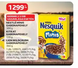 Auchan Nesquik Minis Gabonapehely ajánlat