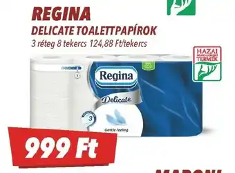 CBA Regina delicate toalettpapírok ajánlat