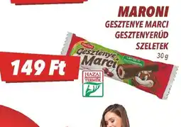 CBA Maroni gesztenye marci gesztenyerúd szeletek ajánlat