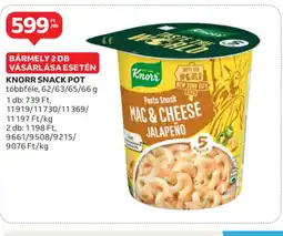 Auchan Knorr Snack Pot Mac & Cheese Jalapeño ajánlat