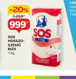 Auchan SOS Hosszúszemű Rizs ajánlat