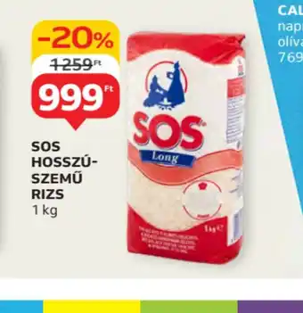 Auchan SOS Hosszúszemű Rizs ajánlat