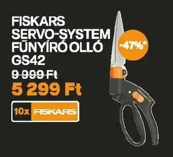 CBA Fiskars servo-system fűnyíró olló gs42 ajánlat