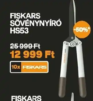 CBA Fiskars sövénynyíró hs53 ajánlat