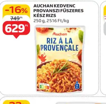 Auchan Auchan Kedvenc Provenszí Fűszeres Készrizs ajánlat