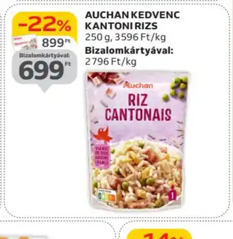 Auchan Auchan Kedvenc Kantoni Rizs ajánlat