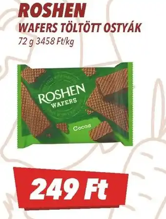 CBA Roshen wafers töltött ostyák ajánlat