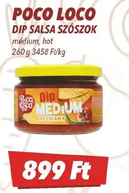 CBA Poco loco dip salsa szószok ajánlat