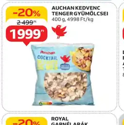 Auchan Auchan Kedvenc Tenger Gyümölcsei ajánlat