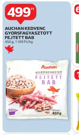 Auchan Auchan Kedvenc Gyorsfagyasztott Fejtett Bab ajánlat