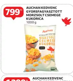 Auchan Auchan Kedvenc Gyorsfagyasztott Morzsolt Csemege Kukorica ajánlat