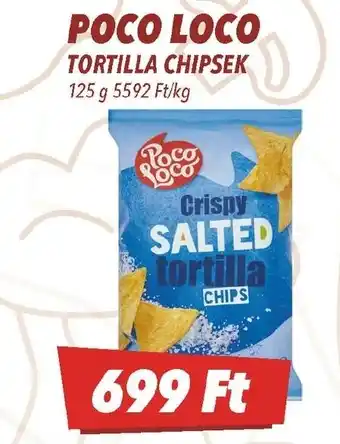 CBA Poco loco tortilla chipsek ajánlat