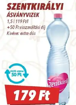 CBA Szentkirályi ásványvizek ajánlat