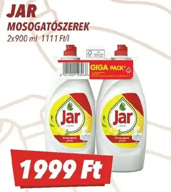 CBA Jar mosogatószerek ajánlat