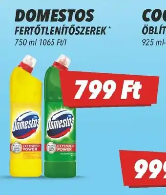 CBA Domestos fertőtlenítőszerek ajánlat