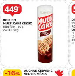 Auchan Roshen Multicacke Keksz ajánlat