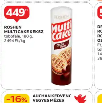 Auchan Roshen Multicacke Keksz ajánlat