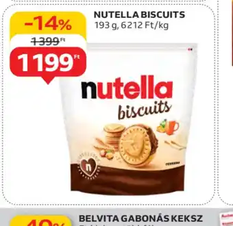 Auchan Nutella Biscuits ajánlat