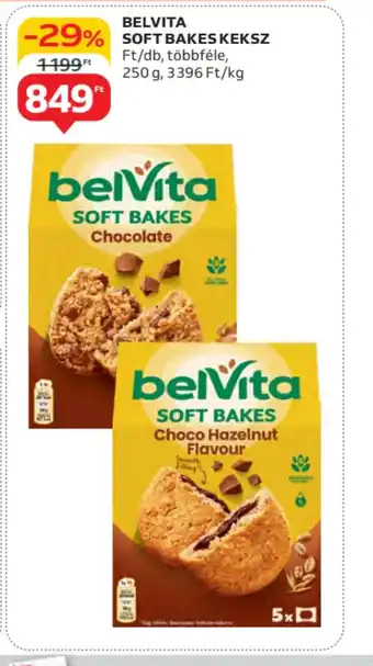 Auchan Belvita Soft Bakes Keksz ajánlat