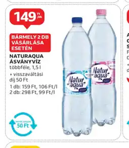 Auchan Naturaqua ásványvíz ajánlat