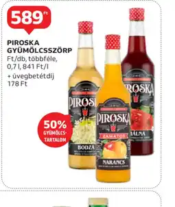 Auchan Piroska Gyümölcslé ajánlat