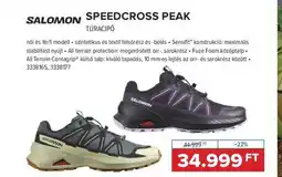 Hervis Salomon speedcross peak túracipő ajánlat