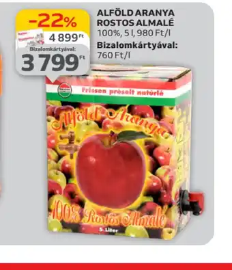 Auchan Alföldi Aranya Rostos Alm.lé ajánlat