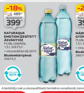 Auchan Naturaqua Emotion Ízesített Ásványvíz ajánlat