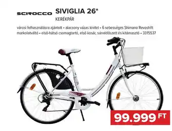 Hervis Scirocco siviglia 26 kerékpár ajánlat