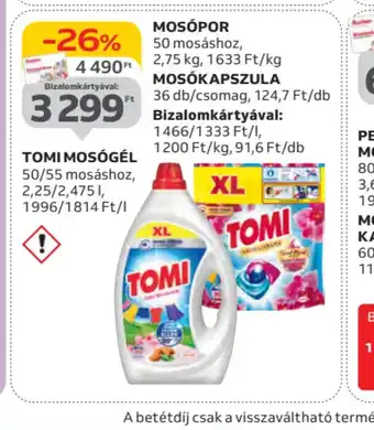 Auchan Tomi Mosgél ajánlat