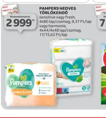 Auchan Pampers Nedves Törlőkendő ajánlat