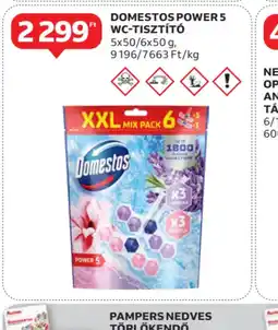 Auchan Domestos Power 5 WC-tisztít ajánlat