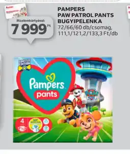 Auchan Pampers Paw Patrol Pants Bugyipelenka ajánlat