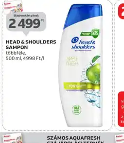 Auchan Head & Shoulders Sampon ajánlat