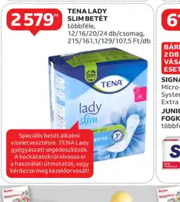 Auchan TENA Lady Slim Betét ajánlat