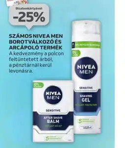 Auchan Számos Nivea Men borotválkoz és arcápol termék ajánlat