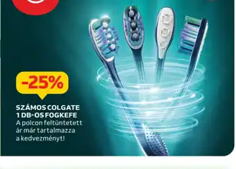 Auchan Számos Colgate 1 db-os fogkefe ajánlat