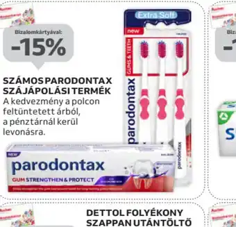 Auchan Parodontax szájápolási termék ajánlat