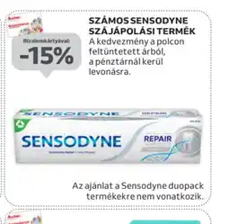 Auchan Számos Sensodyne szájápolási termék ajánlat