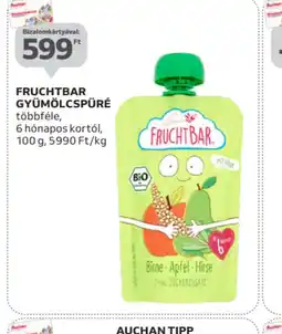 Auchan Fruchtbar Gyümölcspüré ajánlat