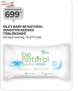 Auchan Silky Baby Be Natural Sensitive Nedves Törlőkendő ajánlat