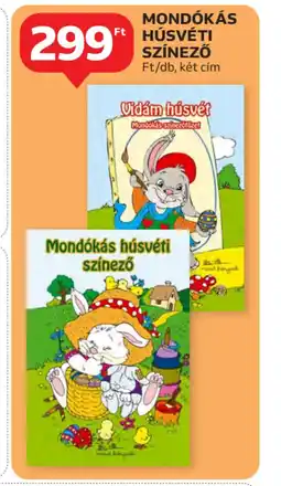 Auchan Mondkás Húsvéti Színező ajánlat