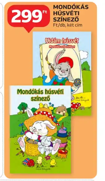 Auchan Mondkás Húsvéti Színező ajánlat