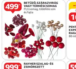 Auchan Betűző, szárvirág vagy terméscsomag ajánlat