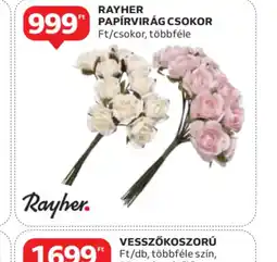 Auchan Rayher Papírvirág Csokor ajánlat