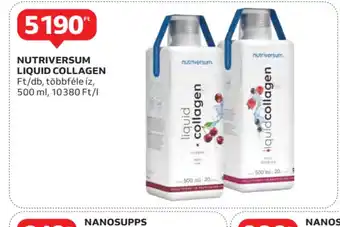 Auchan Nutriversum Liquid Collagen ajánlat