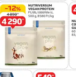 Auchan Nutriversum Vegan Protein ajánlat