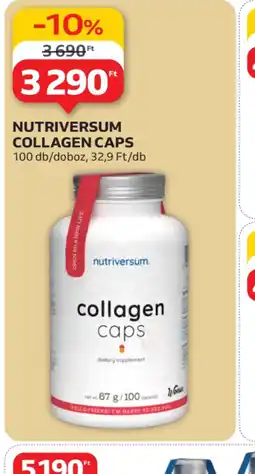 Auchan Nutriversum Collagen Caps ajánlat