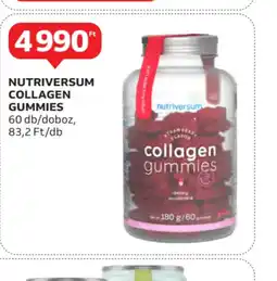 Auchan Nutriversum Collagen Gummies ajánlat